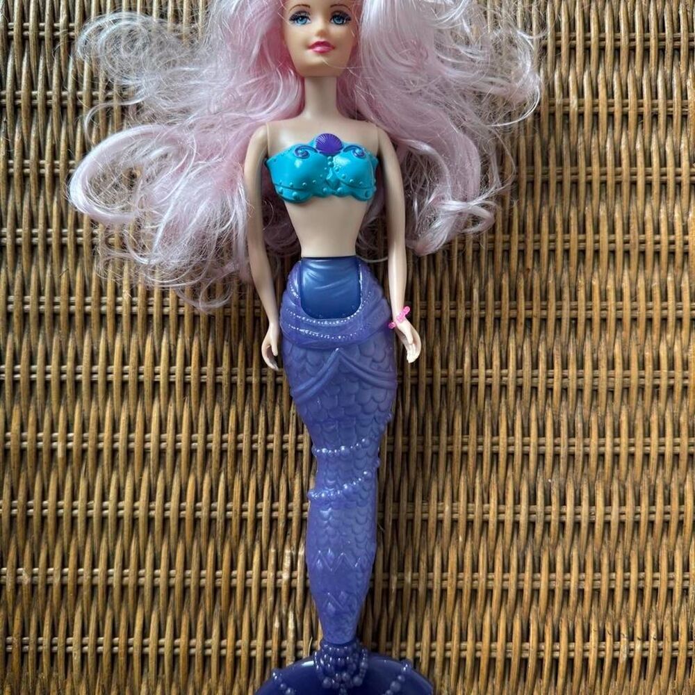 Unbranded Purple and Blue Dolls-accessories